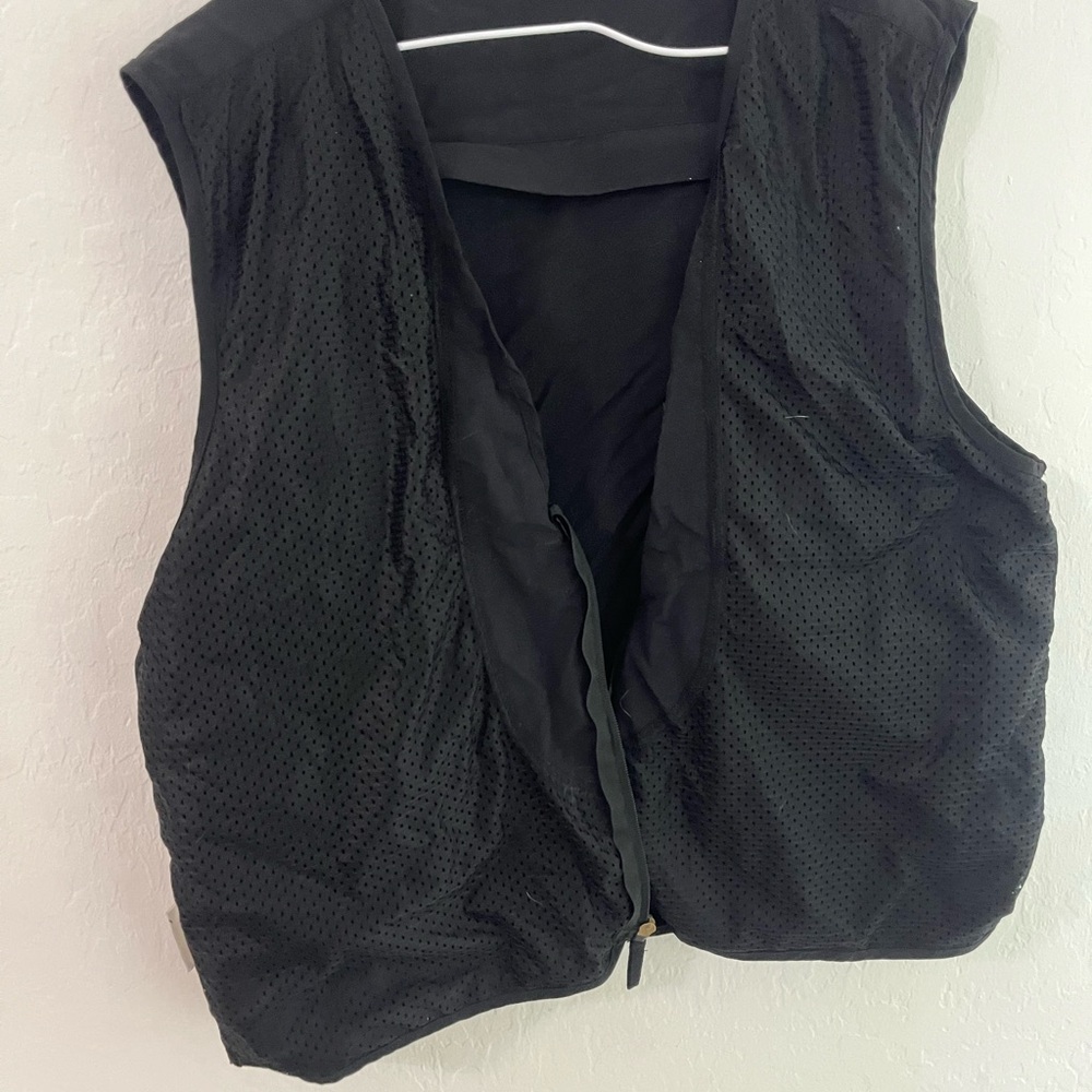Black Mesh Vest